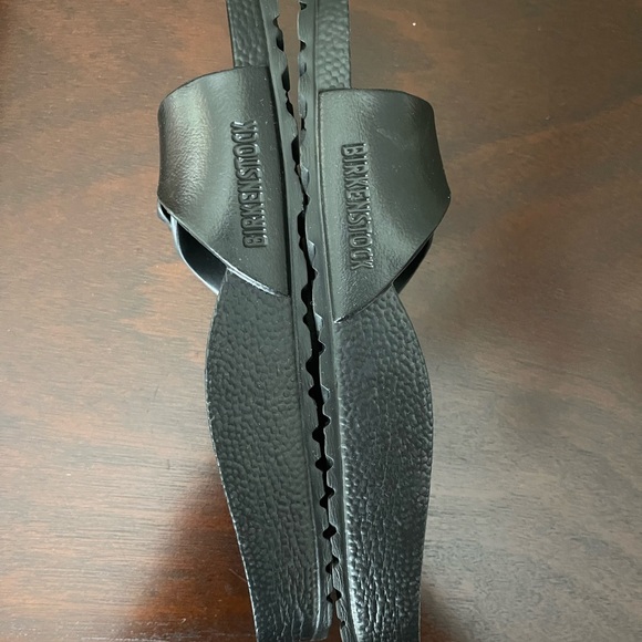 Birkenstock Black Slide Sandals - Picture 4 of 6